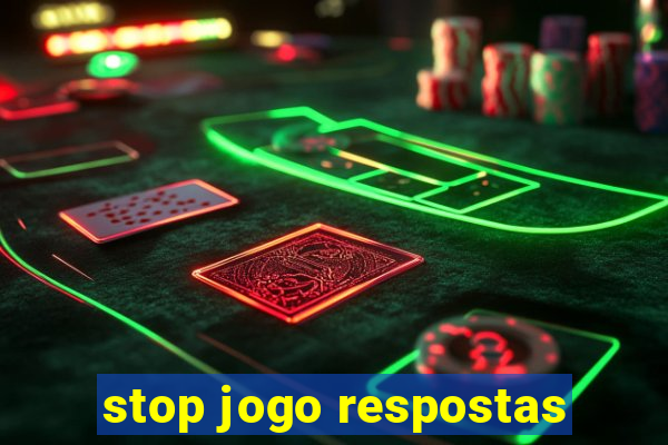 stop jogo respostas